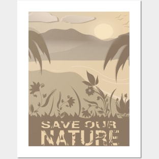 Save Our Nature Posters and Art